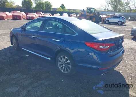2015 Hyundai Sonata Sport z USA, uszkodzony, nr VIN 5NPE34AF1FH069945